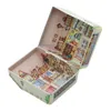 Mini Metal Box Tomt Tin Storage Box Tinplate Dream House Tin Metal Container Small Storage Kids Gift13068410