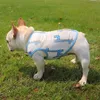 Bouledogue français Pet Dog Vêtements Mesh Gilet Chemise Vêtements d'été pour moyen grand S Fat S Costume Pug LJ200923