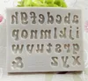 New Dining Chocolate Molds Letters Numbers Silicon 3D Fondant Mold Cakes Decorating Tools DIY Kitchen Bakeware Safety Molds