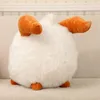 Dorimytrader Novelty Toy Big 50cm Söt fylld mjuk plysch Poro Toy Pillow Kids Play Doll Cushion Baby Present DY613086076039