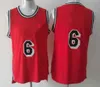 Vintage 33 Luto 6 3 Hombres Swingman Jugador Baloncesto Jersey Cosido