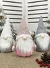 Holiday Gnome Handmade Swedish Tomte Christmas Elf Table Decoration Ornaments Thanks Giving Day Kids Gifts JK2011XB