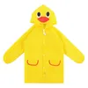 1PC Cartoon Animal Style Waterproof Kids Raincoat For Children Rain Coat Rainwear/Rainsuit Student Poncho Drop Shipping 201016