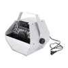30W Iron Automatic Mini Bubble Maker Machine Auto Blower For Wedding/Bar/Party/ Stage Show Silver
