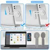 2 en 1 ordinateur portable étendre support pour iPhone 13 Xiaomi Support pour Macbook Air Pro support de bureau ordinateur portable accessoire