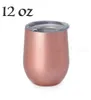 23styles 12 Unzen Farbverlauf Edelstahl Tasse Tumbler tragbare Outdoor-Sport Bierkrug Hochzeit Party Flasche Kaffeetasse mit Deckel Tassen FFA2174