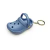 3D Mini 7.5cm EVA Beach Hole Little Croc Shoe Keychain Bag Accessories Decoration Keyring Car Handbag Key Chain Charms