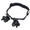 Sunglasses Frames 15X 20X 25X LED Magnifier Eye Loupe Glasses Jeweler Watch Repair Headband1