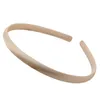 Handgemaakte plastic haarbanden voor meisjes Kinderen Solid Color Headband Party Club Hoofdkleding Mode -accessoires