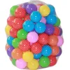 Milieuvriendelijke Kleurrijke Ballenbak Zacht Plastic Oceaan Transparante Water Golf Speelgoed Voor Kinderen Kid Baby 5.5/7/8CM 220218