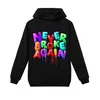 Youngboy Letters Printed Boys and Girls Casual Fashion Hoodie Cotton Newest Hip-hop Style Hooded Sweatshirt Tops 201008