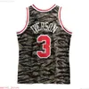 Cuciture personalizzate Allen iverson #3 tiger camo swingman Jersey xs-6xl maschi di ritorno a pallacanestro da pallacanestro da pallacanestro da donna per donne giovani giovani