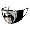 Halloween Christmas clown face mask designer fashion printed dustproof windproof Party Masks adult with PM2.5 filters