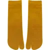 5 Paare zwei Finger Socken japanische Stil Clogs Socken Splitzige Frauen High Rohr Baumwolle zwei Zehen Home Floor Socken 201109