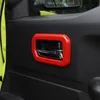 Copertura decorativa dell'anello interno della maniglia della portiera dell'auto in ABS per Suzuki Jimny 2019 UP Accessori per interni auto