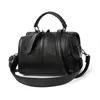 Designer- Women Leather Crossbody Bag Small Messenger bags Lady Cute Handbags Girls Shoulder Bag Epaule Black Brown