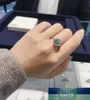 Anéis de banda para mulheres almofadas de prata corta promessa anel diamante casamento casamento homens jóias preço de fábrica especialista qualidade Último estilo