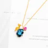 Bee Necklaces Vogue Luxury Products Classical Honey Bee Imitation Pearl Flower Pendent Necklace