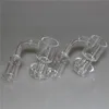 Smoking XXL Terp Vacuum Quartz Banger Nail OD 25mm Domeless Nails 10mm 18mm 14mm Male Female Joint Dab Rig water pipe