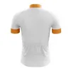 Verão 2022 Ciclismo Jersey Set Maillot Ciclismo Hombre White Bike Roupas Gel Respirável Pad MTB