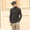 Hommes Casual Tweed Costume Gilet Trois Boutons Gilets Vintage Formelle Blazers Gilet Hommes Gentleman Slim Fit Robe Costume Gilet 201106