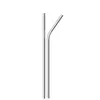 2022 NEW 4+1 Reusable Stainless Steel Drinking Straws Set Metal StrawsSet with Cleaning Brush Bag Packing