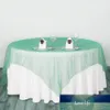 Modern Luxury European-style square Organza Tablecloth Table Cloth Cover dustproof Wedding Banquet Home Decoration Home Textile