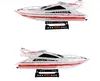 Stor RC Speedboat Atlantic Yacht Luxury Cruises Racing Boat High Speed ​​Ship Electronic Toys for Children Gifts