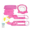 Portable Pink Baby Potty Training Seat Pot pour enfants avec échelle réglable Siège de toilette pour bébé Formation de toilette Siège pliant LJ201110