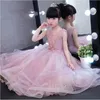 flower girl dresses for wedding light pink wedding dress Suitable for flowergirl dress beaded ball gown wedding dress embroidered dresses