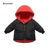 Benemaker Children's Winter Jackets Overalls Girl Boy Parkas Windbreaker Baby 2-8Y Warm Clothes Coat Hooded Kids Outerwear JH104 201102