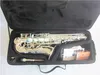 New Alto Saxophone Jupiter JAS-700Q Eb Tune E Flat Musical Instrument Brass Silver Plated Body Silver Key Sax with Case Mouthpiece