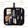 Jewelry Pouches Making Supplies Kit With Tools Wires And Findings For Repair And Beading284r