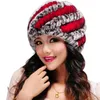 Beanie/Skull Caps Women Hat Plus Velvet Thickening Warm Knitted Female Cap Handmade Winter Skullies Plush Beanie All-match #BL51