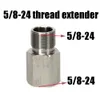 5/8-24 Extender de rosca de 35 mm de comprimento Filtro de aço inoxidável Extensão de rosca fêmea ao adaptador de armadilha de solvente masculino para Napa 4003 WIX 24003