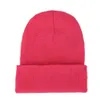 Solid Color Knitted Beanies Hat Winter Warm Ski Hats Men Women Multicolor Skullies Caps Soft Elastic Sport Hair B jlltzT yy_dhhome