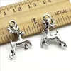 Lot 100pcs cerf Animal Antique Argent Charmes Pendentifs Rétro Fabrication de Bijoux DIY Alliage Tibétain Argent Pendentif Pour Bracelet Boucles D'oreilles 20 * 16mm