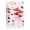 2020 Ny vallmo Skriv ut Fringe Scarf Sjalar Kvinnor Lång Soft Blomma Floral Pattern Wrap Scarves Hijab 4 Färg Gratis frakt