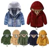 Down Coat Toddler Baby Jackets Boys Girls Clothes Hooded Outwear Autumn Winter Warm Print Fashion Children Kids Costume