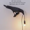 Lámpara de mesa con forma de pájaro, luz italiana Seletti, lámpara de escritorio Led con forma de pájaro, lámpara de noche para sala de estar, dormitorio, accesorios de decoración para el hogar 1020