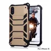 Hybrid Armor Case Dual Layered Shock Fodral Telefonväska Skikt för iPhone X XS Max XR 8 7 6 6S plus för Sumsung Note9 Note8 S7 Edge S8 S9 Plus