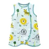 Baby Schlafsack Weste Cartoon Weiche Infantil Frühling Sommer Baumwolle Kleinkind Schlaf Sack Kinder Slaapzak Bett Kinder Pyjamas Overall 2321Y