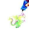 3D Imprimé Multicolore Graffiti Magique Stylo Éducation DIY Creative Nouveauté Peinture Enfants Jouets Conçu