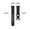 Färgglada armband -handledsrem för Fitbit Versa 3 Smart Watch Band för Fitbit Sense Wristband Sport mjuka silikonband Largesmal5696207