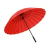 24k grands hommes en cuir golf soleil paraguas coloré parasol femmes parapluie de pluie mâle mâle mâle bâton parapluie y200324