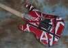 Eddie Van Halen Frankenstrat Electric Guitar Heavy Relicaged Red Striped Frankie Guitar Frankenstein1231155