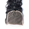 Mest populära obearbetade Virgin Water Wave Mänskliga hår 3 buntar med stängning för kvinnor högkvalitativa brasilianska hårprodukter Skönhetshår