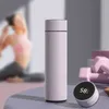 Flessen Smart Vacuüm Cup Mokken Thermos Roestvrijstalen Geïsoleerde Thermos Cups Koffiemok Reisdrankfles 480 ml 8 kleuren