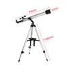 Freeshipping 525X Hög förstoring Astronomisk brytning Teleskop 3PCS Eyepie