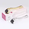 DERMROLLER DRS 540 Igły Micalonedle Derma Roller Gold Color Micaledling Skin Roller do Facial Beauty Spa DHL Szybka Wysyłka 7 dni